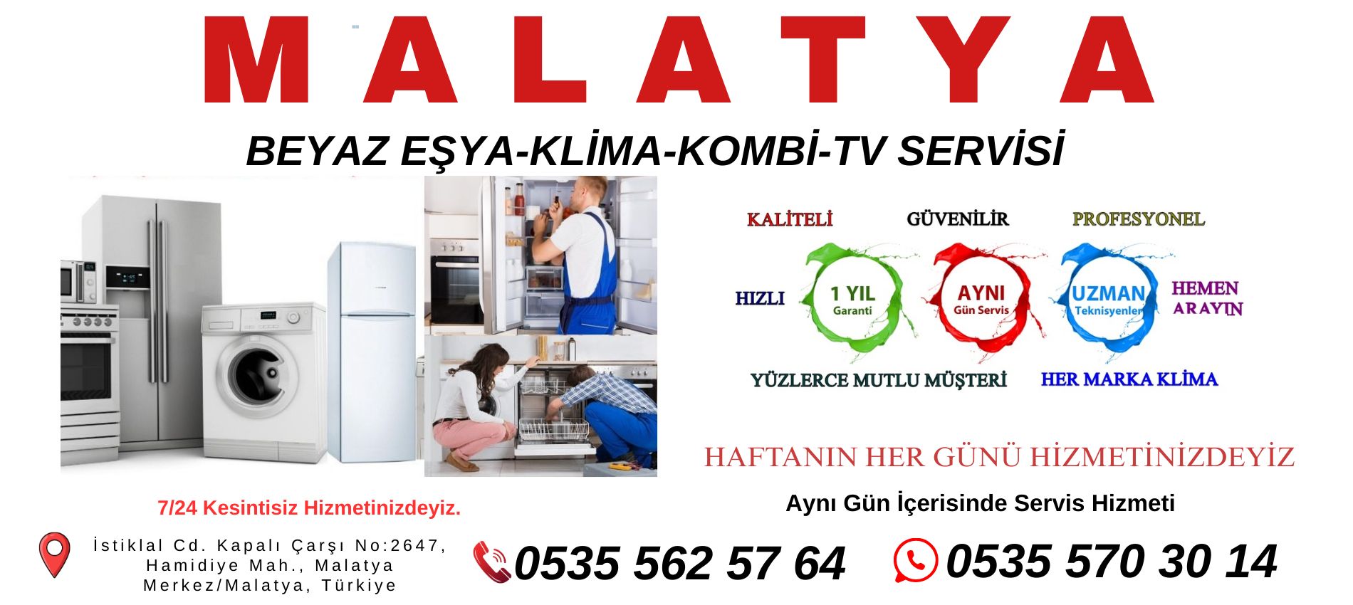 Malatya Beyaz Eşya